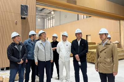 集團(tuán)公司黨委書記、董事長王元斌帶隊(duì)赴  青島浮山全民健身中心項(xiàng)目進(jìn)行調(diào)研指導(dǎo)